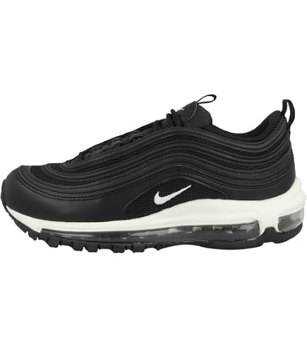 Amazon.com | NIKE Women's Air Max 97 Sneaker, White Black Vivid
